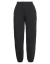 5 Progress Woman Pants Black Size S Cotton, Elastane In Black