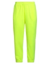 5 Progress Woman Pants Yellow Size L Polyester, Cotton In Green