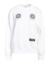 5 Progress Woman Sweatshirt White Size Xs Cotton, Polyester In White