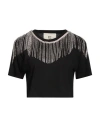 5 Progress Woman T-shirt Black Size L Cotton