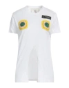 5 Progress Woman T-shirt White Size S Cotton