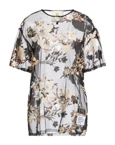 5 Progress Woman Top Black Size S Polyester