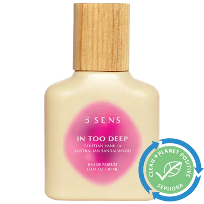 5 Sens In Too Deep Eau De Parfum 1 oz / 30 ml Eau De Parfum Spray In White