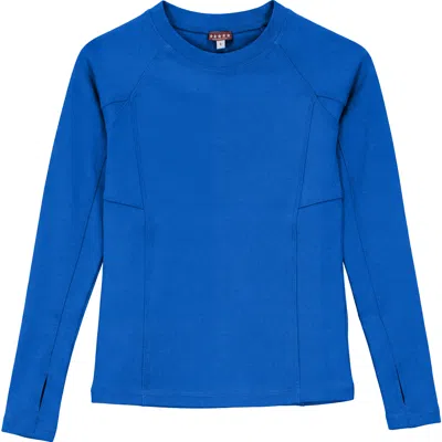 5 Stars Kids'  Fine Rib Shaped Seam Thumbhole Top In Animal Print