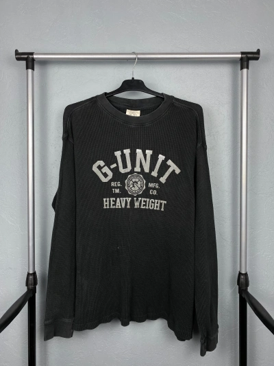 Pre-owned 50 Cent X G Unit G-unit Vintage Mens Ribbed Sweatshirt 50 Cent (size Xl) In Multicolor