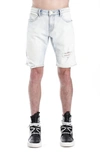 Hvman Mero Slim Stretch Shorts In White