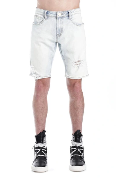 Hvman Mero Slim Stretch Shorts In White