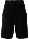 Ambush Monogram Logo Bermuda In Black