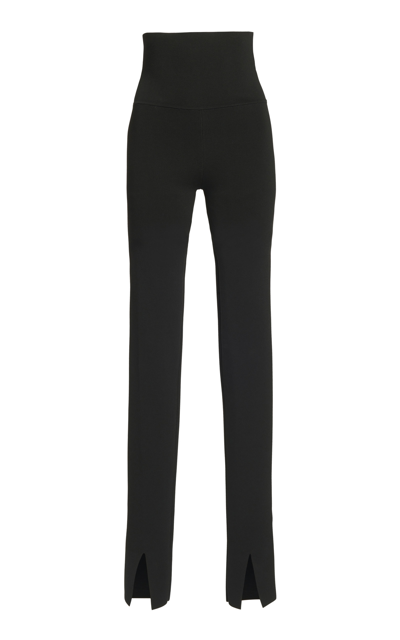 Victoria Beckham Vb Body Split Front Leggings In Black