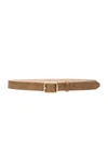Rag & Bone Rag And Bone Tan Boyfriend Belt In Camel