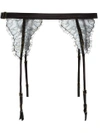 MAISON CLOSE MAISON CLOSE 'JARDIN IMPERIAL' GARTER BELT - BLACK,60582411257775