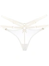 Bordelle Harness Thong In White ,neutral