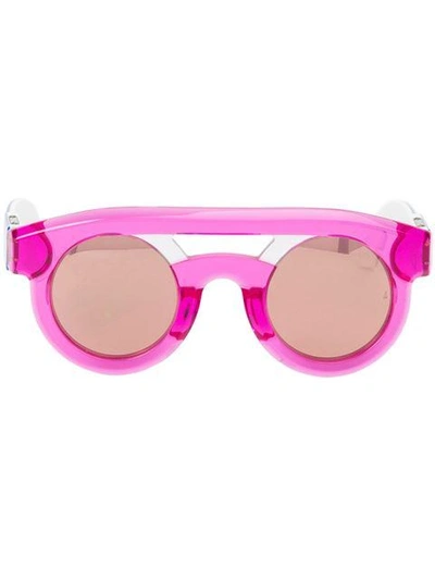 Jacques Marie Mage 'clara' Sunglasses - Pink