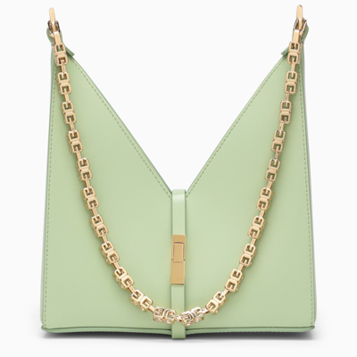 Givenchy Pistachio Mini Cut Out Bag With Chain In Green