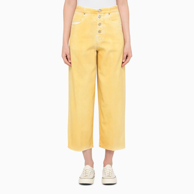 Department 5 Yellow Jet Flared Trousers