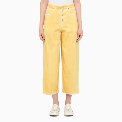 Department Five Yellow Jet Flared Trousers