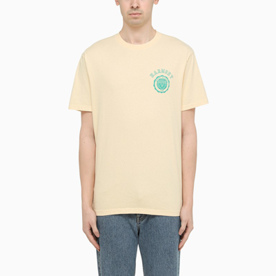 Harmony Paris Yellow Logo-print T-shirt