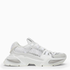 Dolce & Gabbana Airmaster Mix Materials Sneakers In White