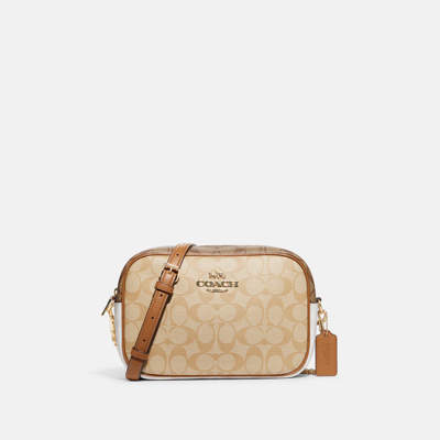 Coach Outlet Jamie Camera Bag In Blocked Signature Canvas In Multi
