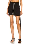Rick Owens Drkshdw Drkshdw By Rick Owens Woman Shorts & Bermuda Shorts Black Size Xs Cotton, Elastane