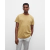 Club Monaco Williams Pocket Tee In Brown