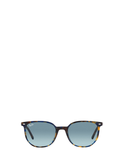 Ray Ban Rb2197 13563m Square Sunglasses In Blue