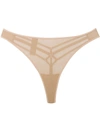 Marlies Dekkers Space Odyssey Thong In Neutrals