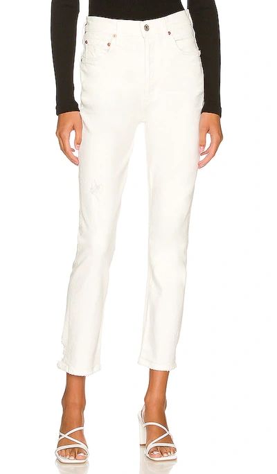 Citizens Of Humanity Jolene High Rise Vintage Slim In White