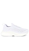 Apl Athletic Propulsion Labs Zipline Logo-embossed Woven Trainers In White