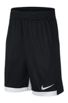 Nike Kids' Trophy Training Shorts In Black/white
