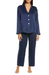 Lunya Organic Pima Cotton Pajamas In Z/dnudeep Blue