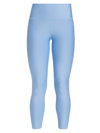 Alo Yoga High-waist Leggings In Tile Blue