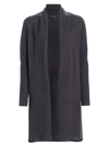 Saks Fifth Avenue Collection Cashmere Duster In Charcoal Heather