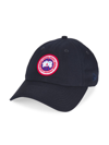 Canada Goose Men's Arctic Disc Adjustable Baseball Cap In Navy