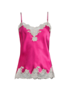 Josie Natori Natori Lolita Cami Top In Pink Sapphire