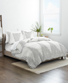 Ienjoy Home Ultra Soft Diamond Stripe 3-pc. Comforter Set, Queen In Gray