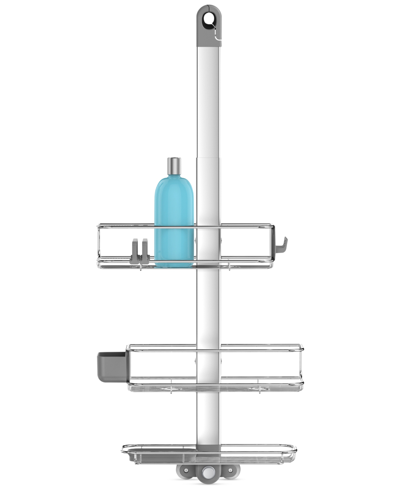 Simplehuman Adjustable Shower Caddy In  Adjustable Shower Caddy Plus