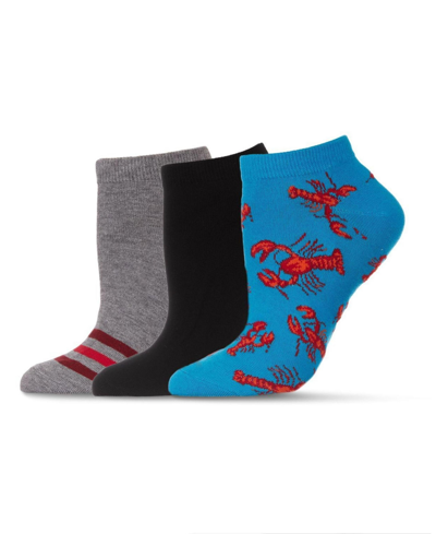 Memoi Women's 3-pk. Animals Socks Set In Blue