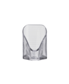 Nude Glass Mist Med Tea Light Holder In Clear