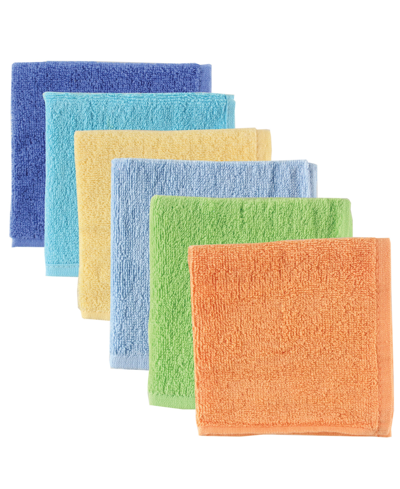 Luvable Friends Washcloths, 6-pack, One Size In Multi