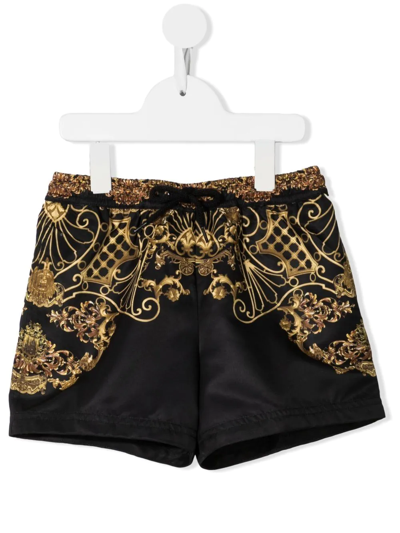 Camilla Kids' Little Boy's & Boy's Shadows Of Armada Board Shorts