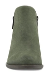 Lucky Brand Basel Bootie In Olive Night