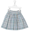 BONPOINT TEEN NOUMEA CHECKED MINI SKIRT