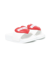 ANDREA MONTELPARE HEART PATCH POOL SLIDES