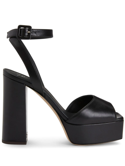 Giuseppe Zanotti New Betty Platform Sandals In Black