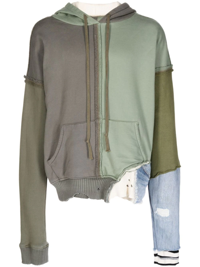 Greg Lauren Sweater In Green