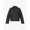 Dickies Eisenhower Relaxed-fit Woven Jacket In Black