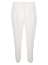 Fabiana Filippi Loose Fit Con Pince Trousers In Feather