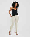 Ag Prima Mid Rise Cropped Cigarette Jeans In Mineral Veil In Sulfur Dry Dust