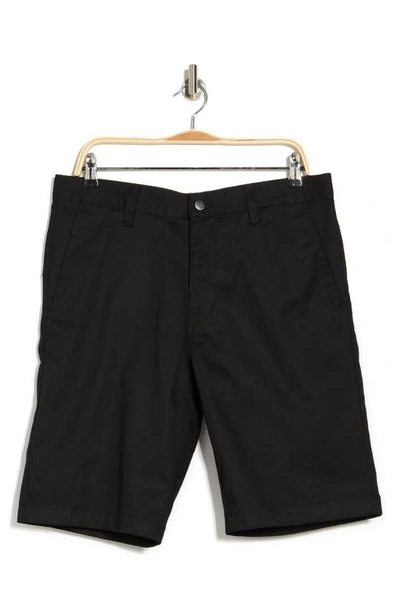 Volcom Monty Stretch Shorts In Black 3